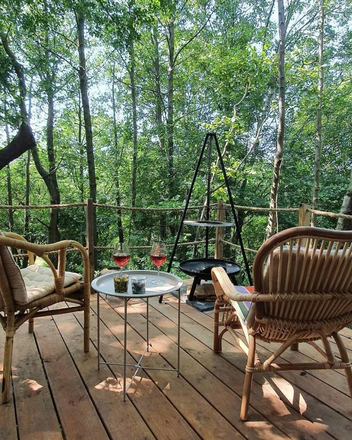 Bed and Breakfast Hos Molsgaarden Knebel Esterno foto