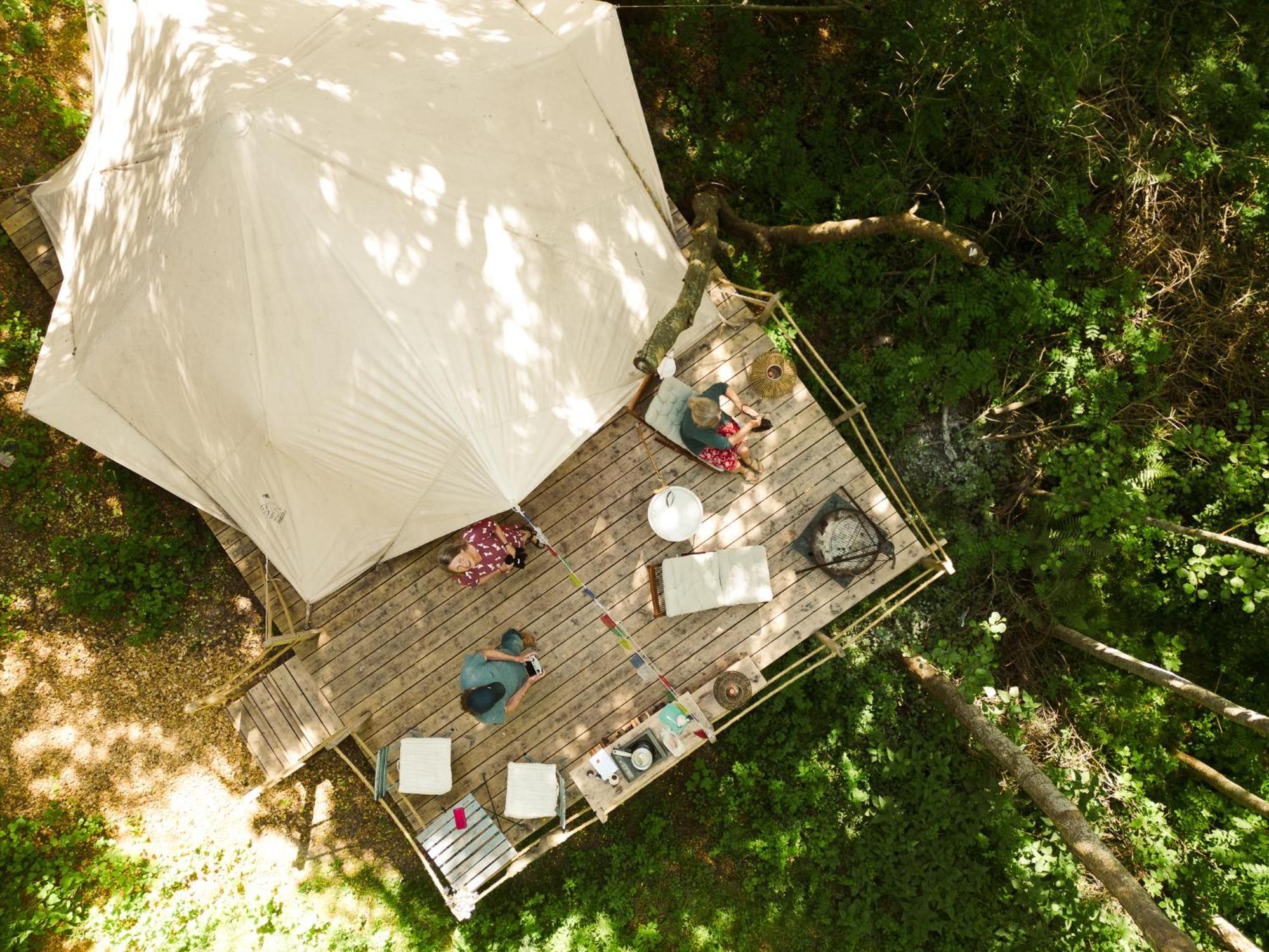 Bed and Breakfast Hos Molsgaarden Knebel Esterno foto