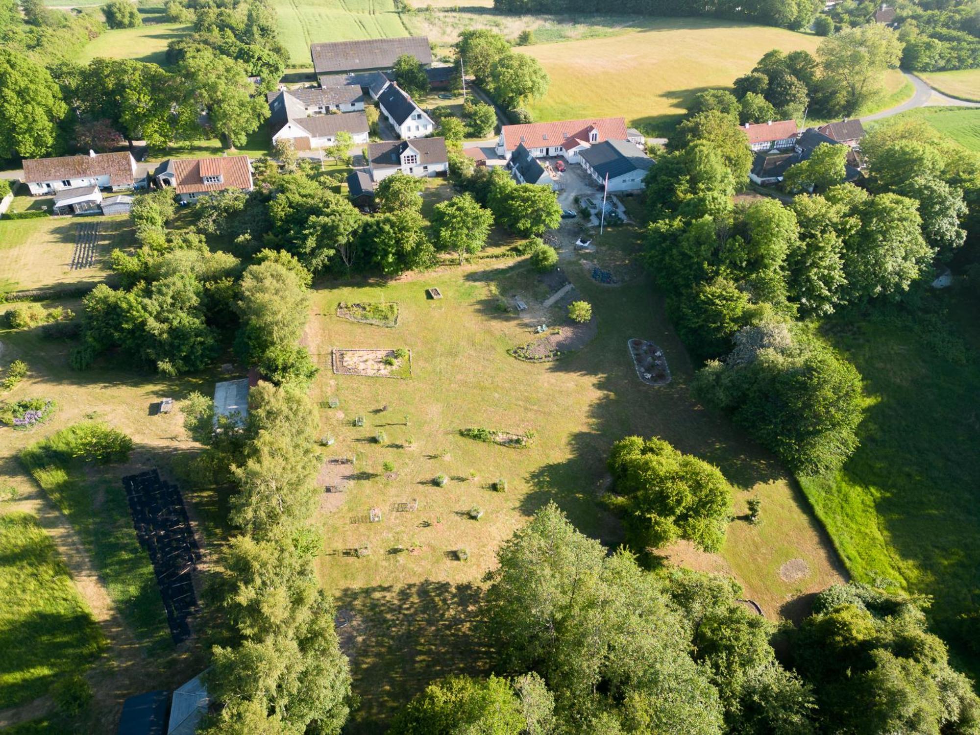 Bed and Breakfast Hos Molsgaarden Knebel Esterno foto